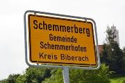 Ortseingangsschild Schemmerberg